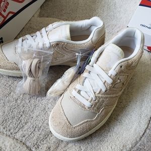 ALD NEW BALANCE Aime Leon Dore 550s Basketball Sneakers in Beige Suede - W 7.5